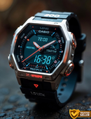 EDDF4501- BM22  Futuristic Hybrid Analog-Digital Watch